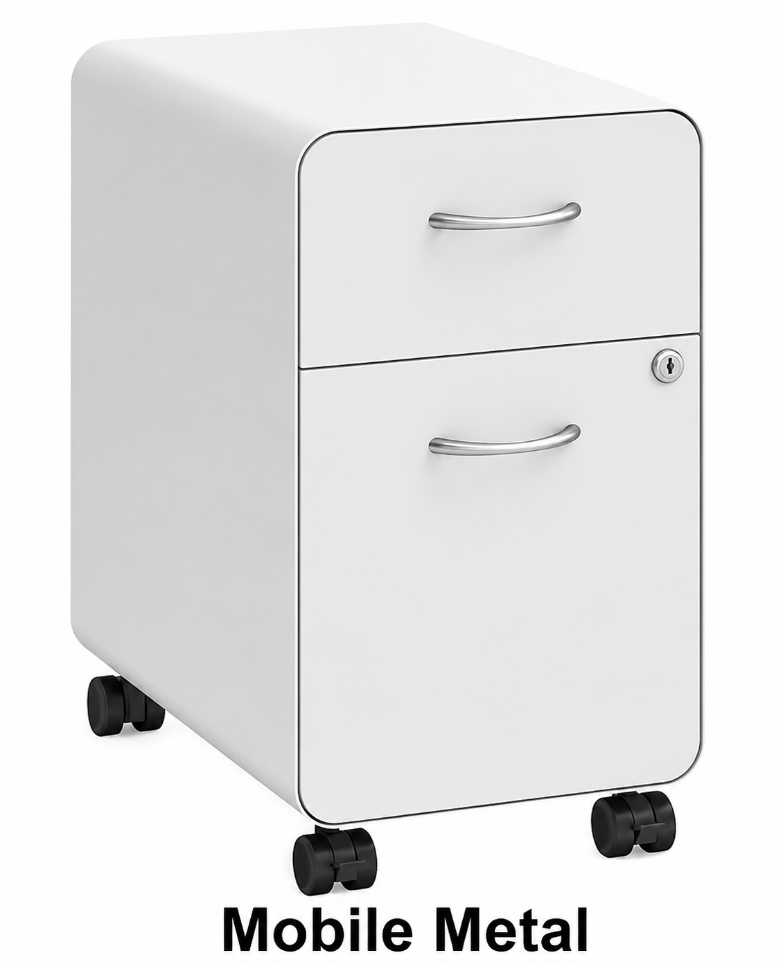White Mobile Ped (Metal)